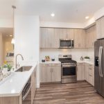Interior of modern kitchen