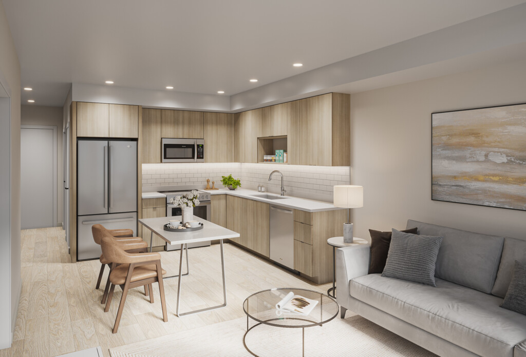 Theclinephase2 Interior Unita1 1br Kitchen Scheme2 101623